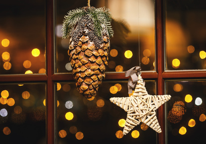 Des idées de décoration de Noël pour les fenêtres - Fotolia Boyarkina Marina