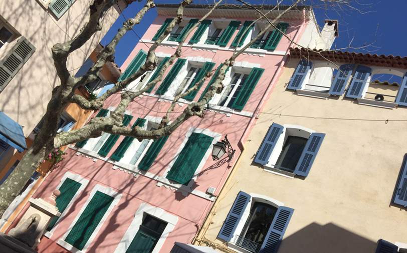 Couleurs des volets à Sanary sur mer