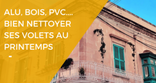 Rénovart - nettoyer des volets en PVC, bois et aluminium