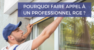 Rénovart - Pourquoi faire appel professionnel RGE