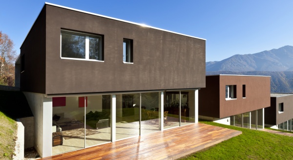 Maison à ouvertures aluminium