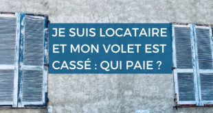 locataire réparation