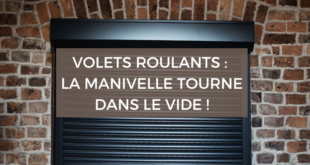 la manivelle tourne dans le vide