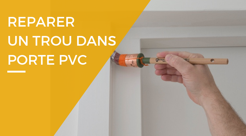 Quelles réparations sont possibles sur une porte PVC