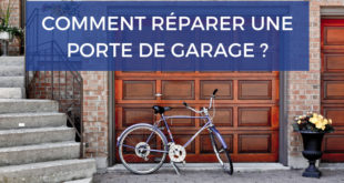 réparer porte garage