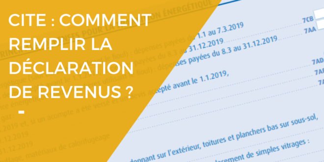CITE : comment bien remplir sa déclaration d’impôts en 2020