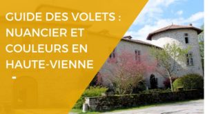 Guide des couleurs de volets en Haute-Vienne