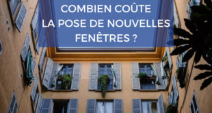 Combien coûte la pose de nouvelles fenêtres ?