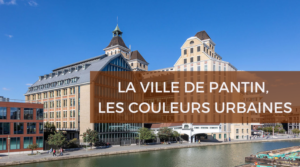 Ville pantin couleurs fenêtre et volet