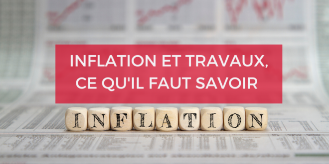 inflation et travaux